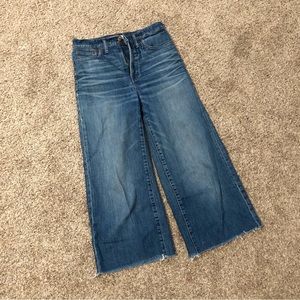 Wide leg jeans